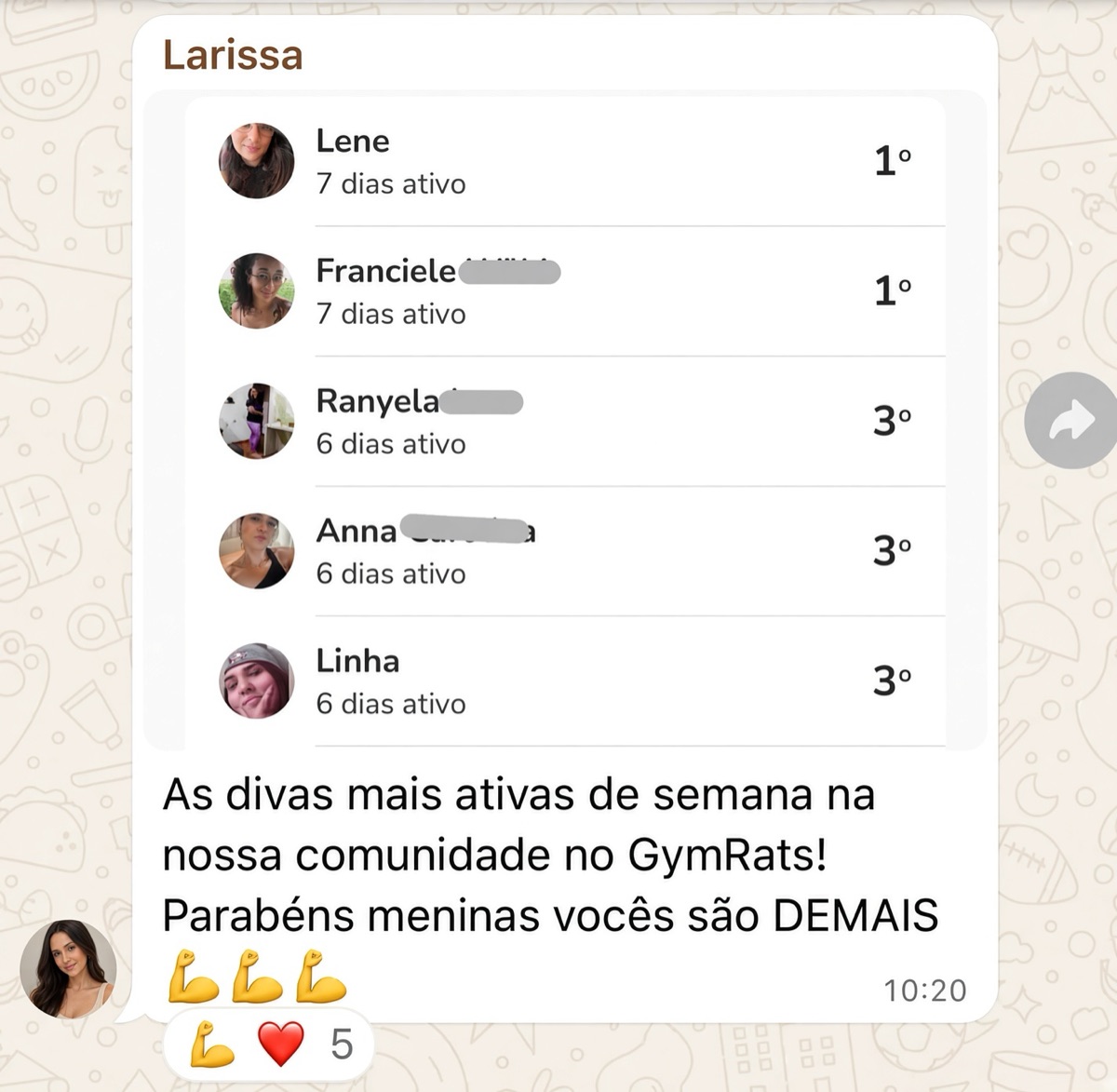 Depoimento de aluna 3