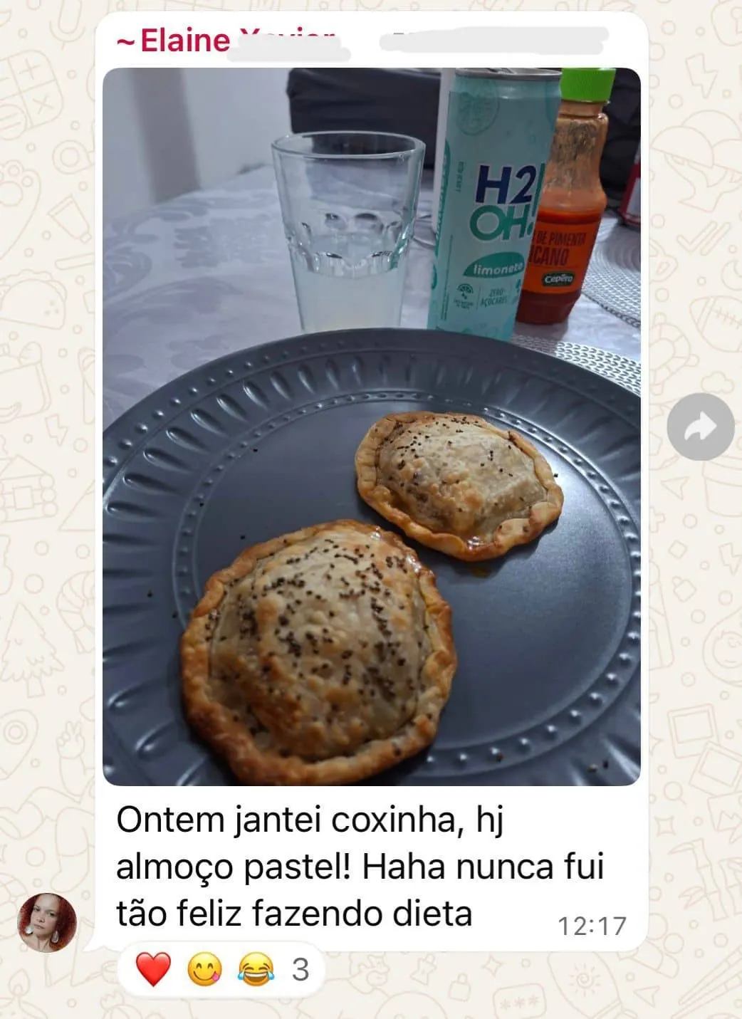 Depoimento de aluna 3